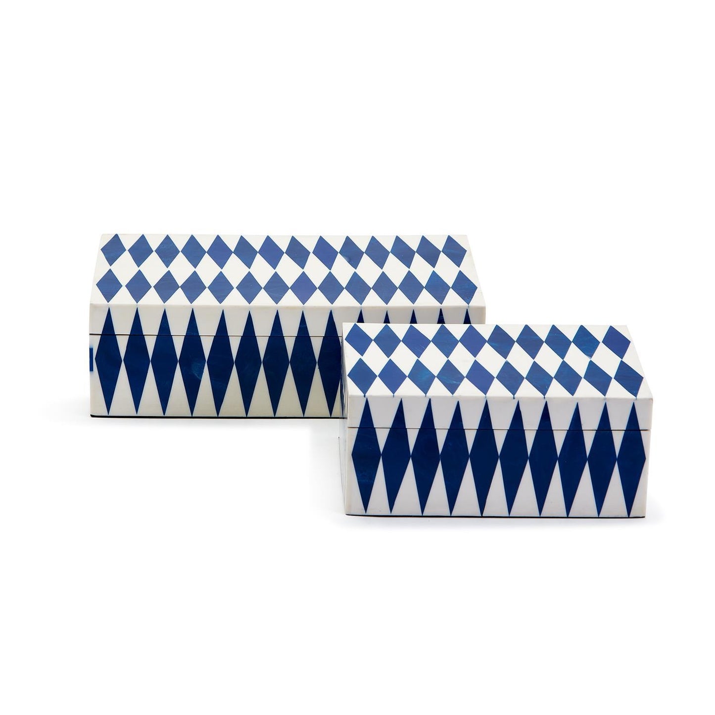 Set of 2 covered box