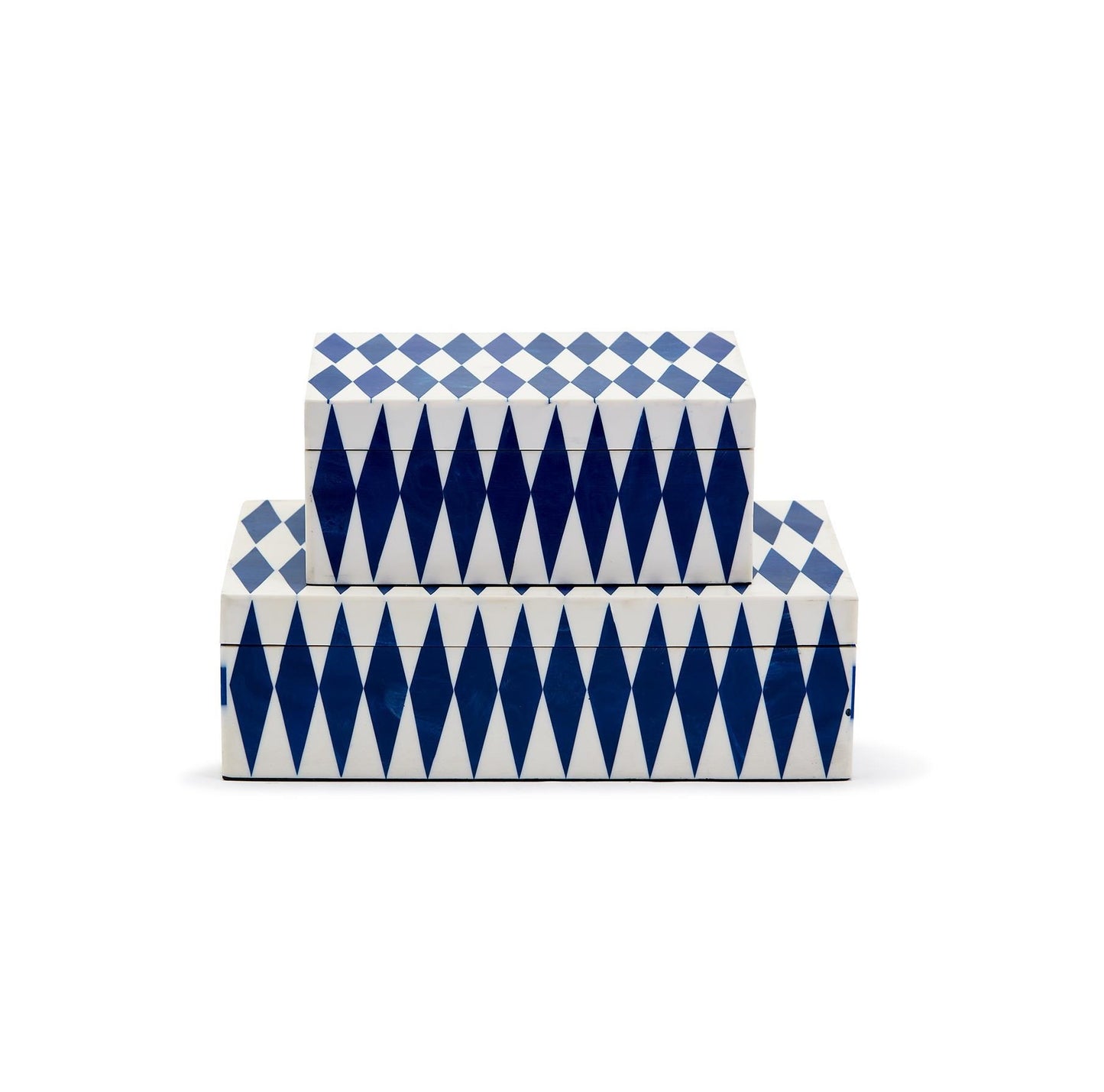 Set of 2 covered box