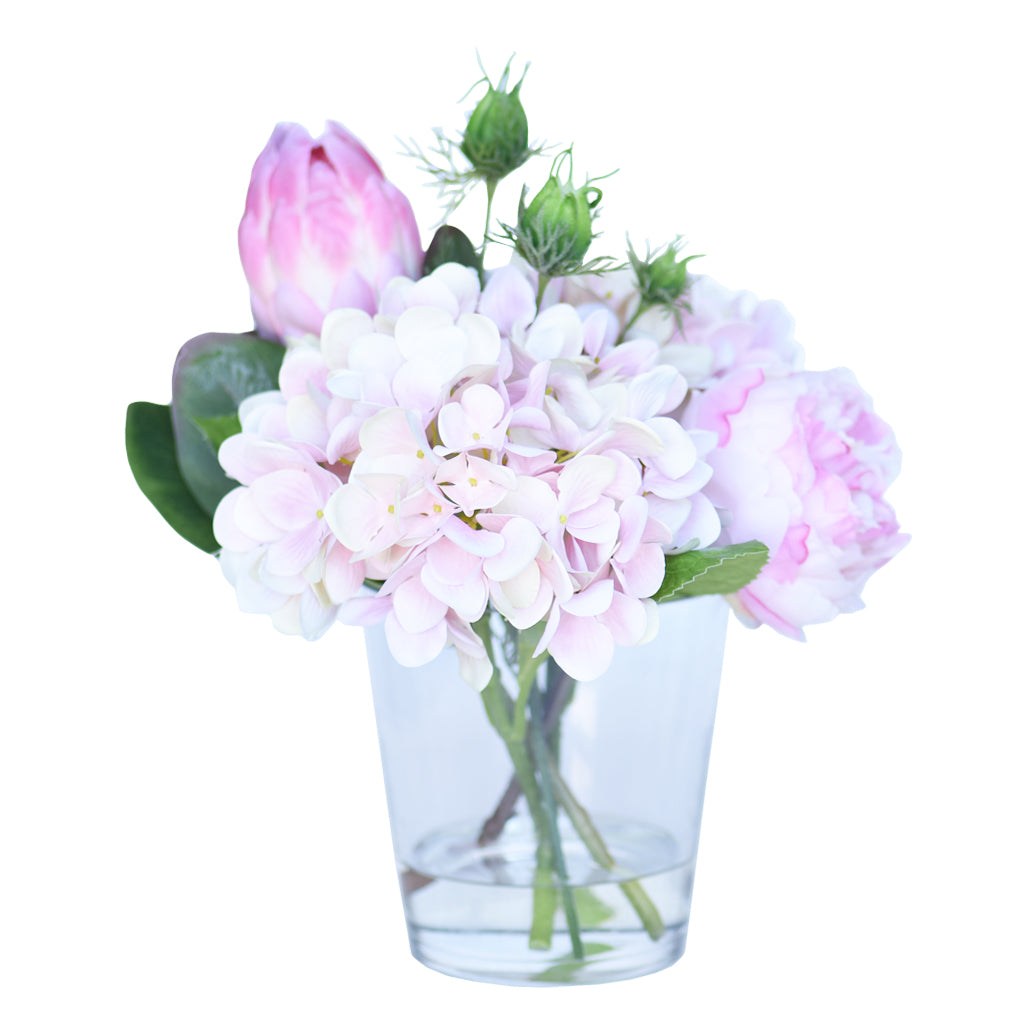 Hydrangea &Peony Arrangement