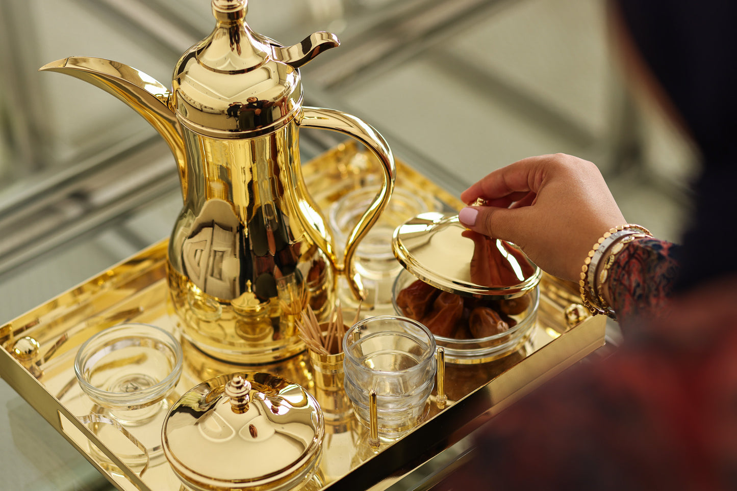 Coffee tray