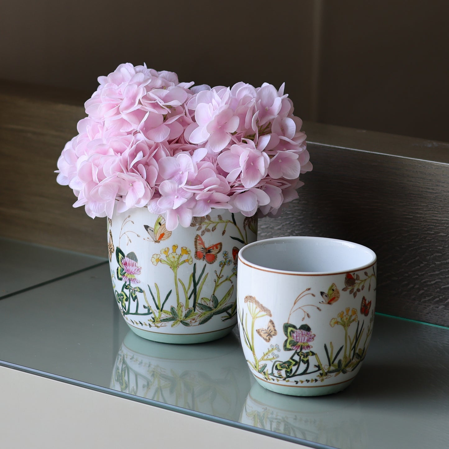 Set of 2 Cachepot / Planter