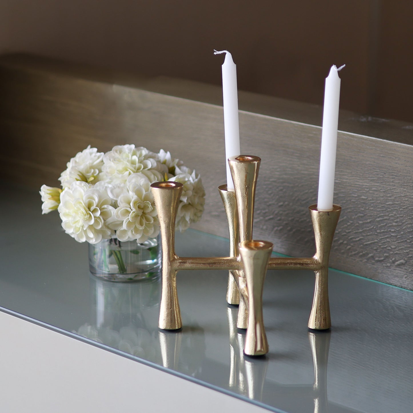 Gold Candle holder