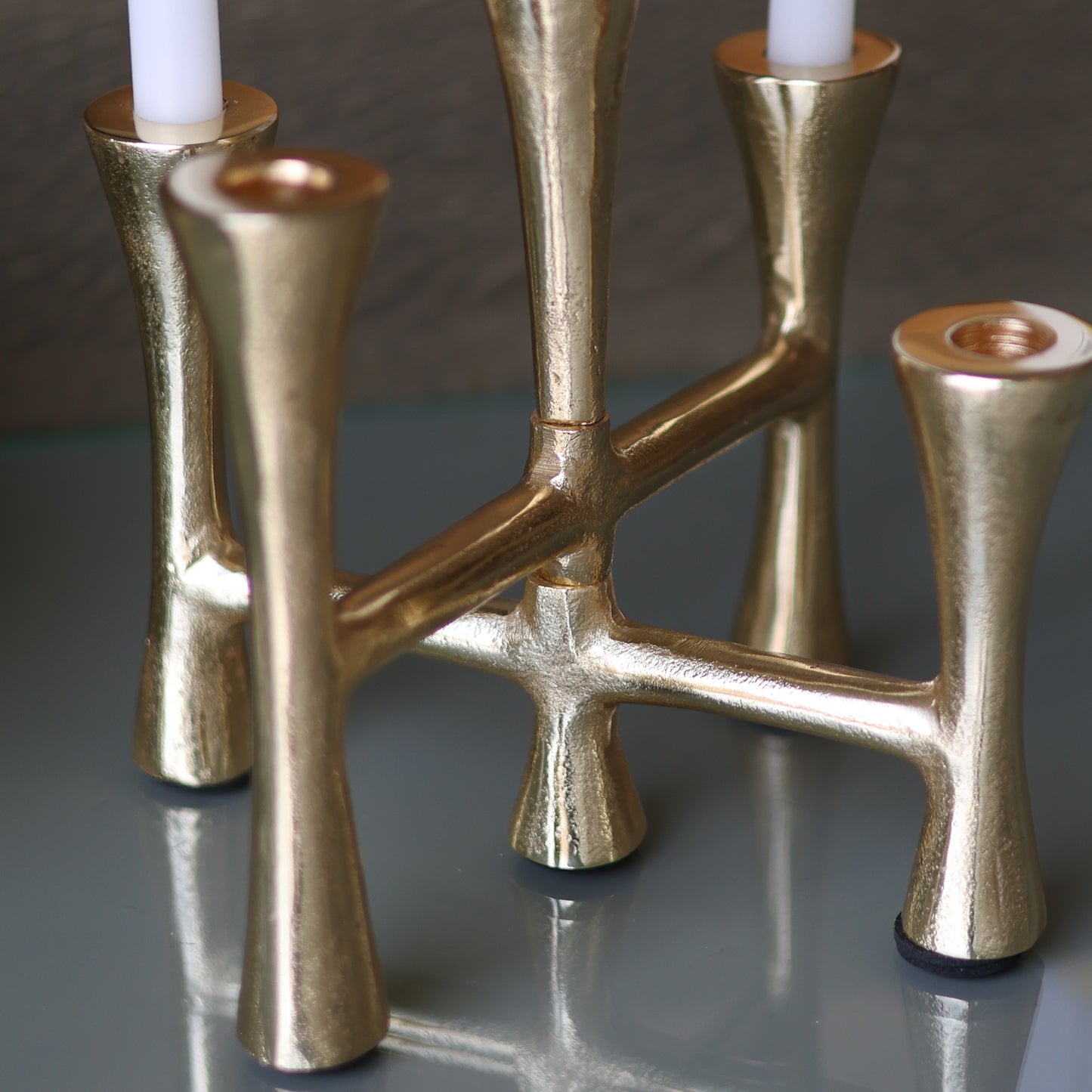 Gold Candle holder