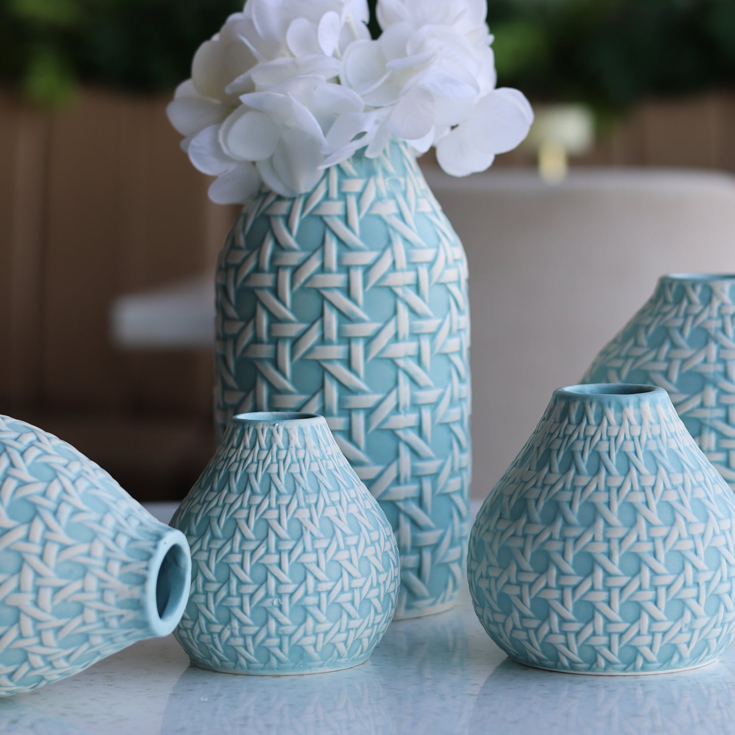 Set of 5 Vases