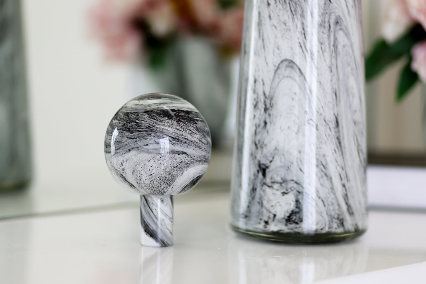 Tall bottle with ball top