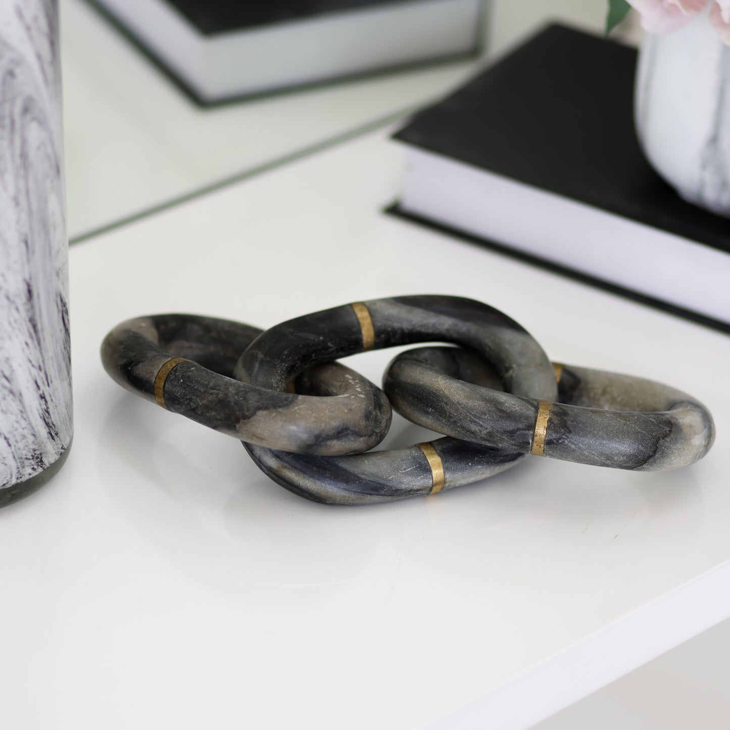 Marble linked chain