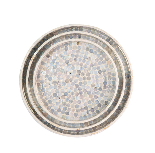Set of 3 gallery tray