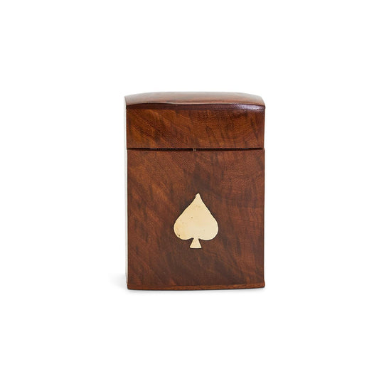 Playing Card Set in Wooden Box