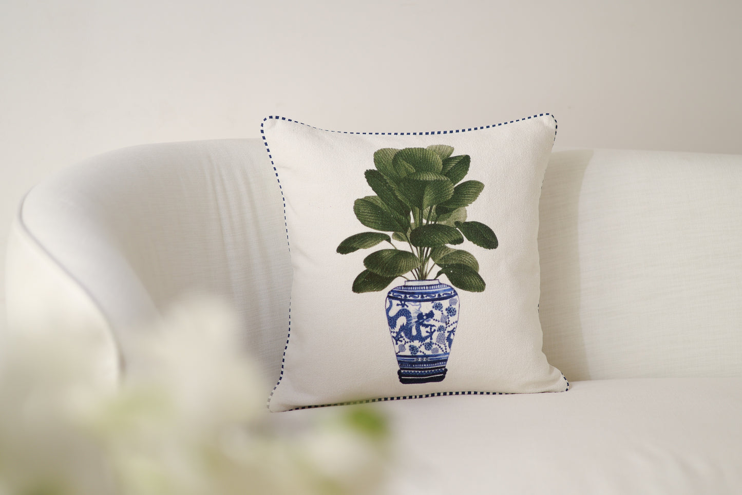 Plant In urn cushion