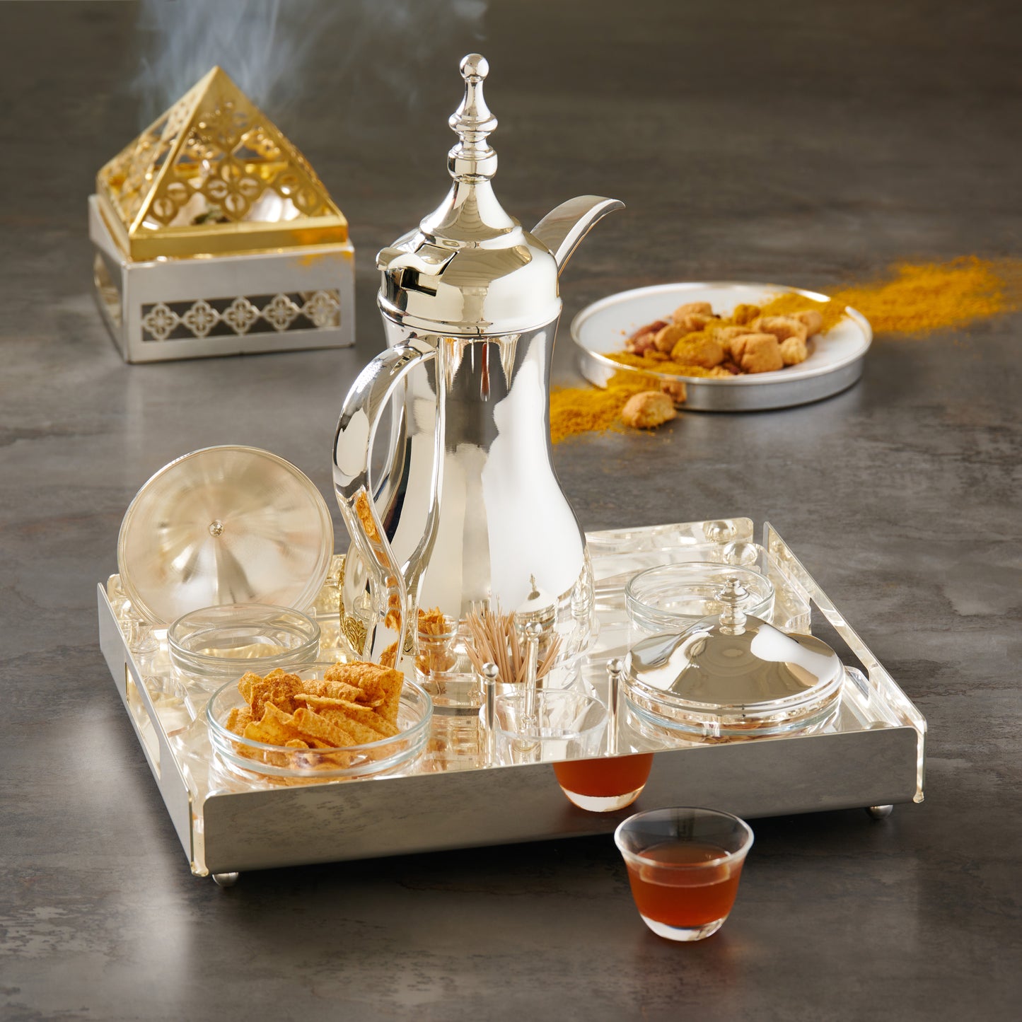 Tray coffee