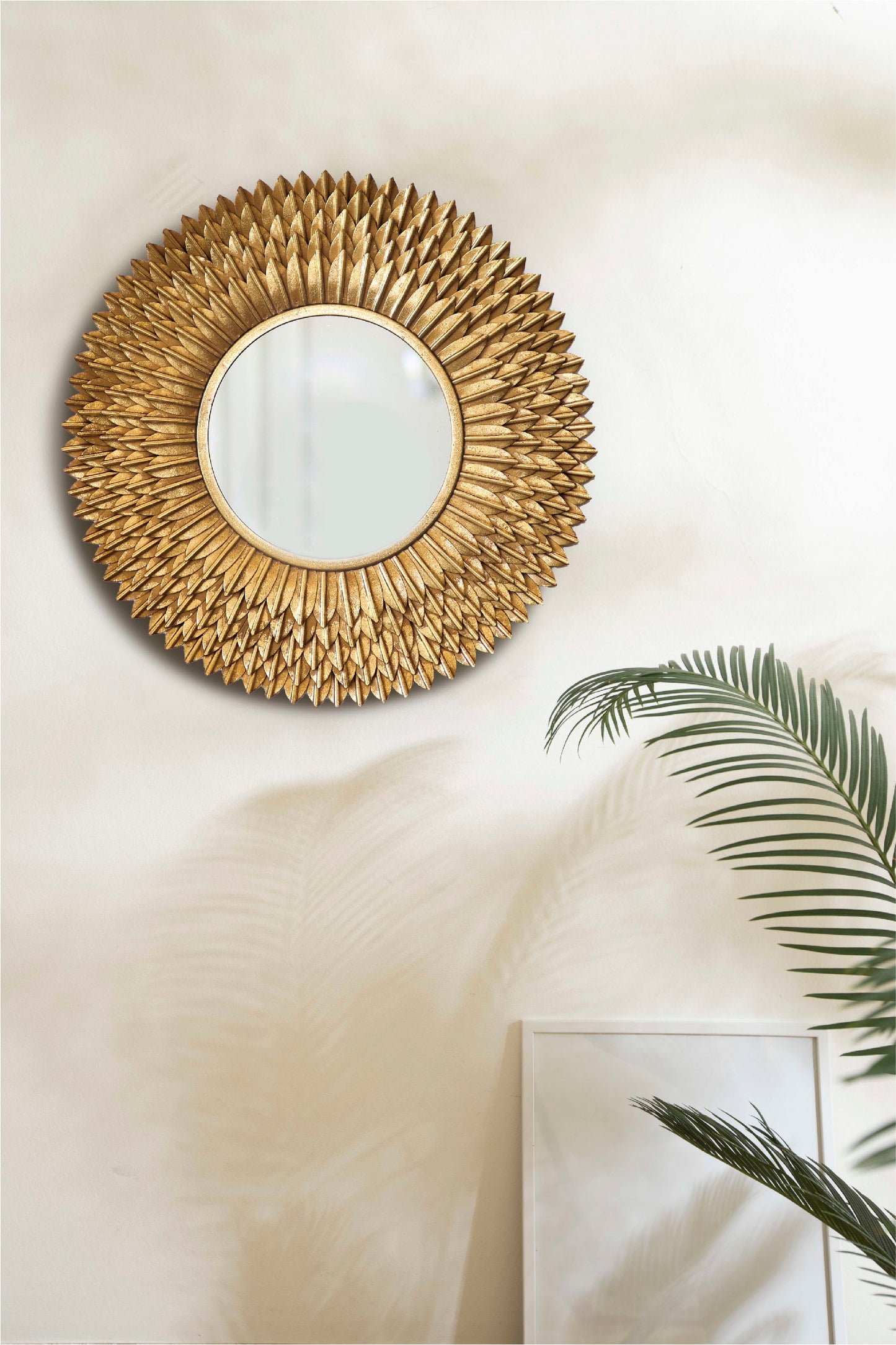 24" Round Wall Mirror