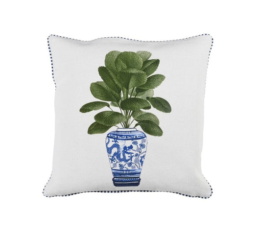 Plant In urn cushion