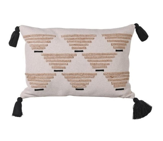 Azulik tassel cushion