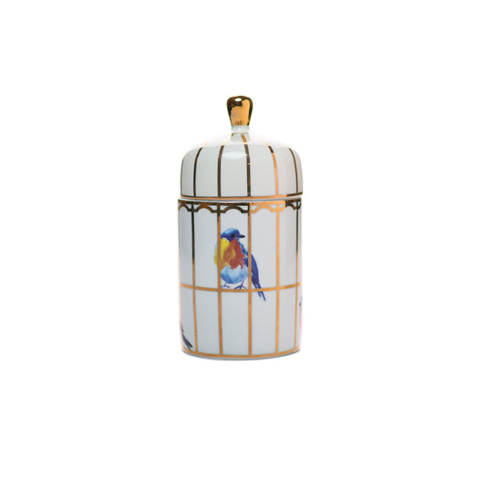 Gilded Cage Lidded Fill Candle