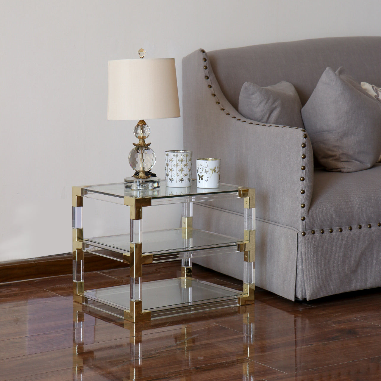 Acrylic Side Table