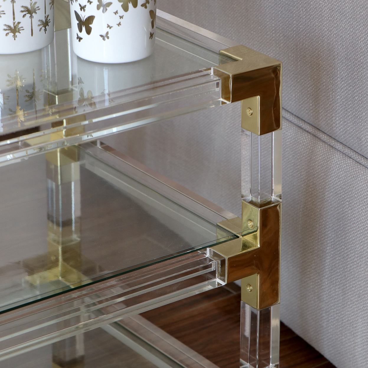 Acrylic Side Table