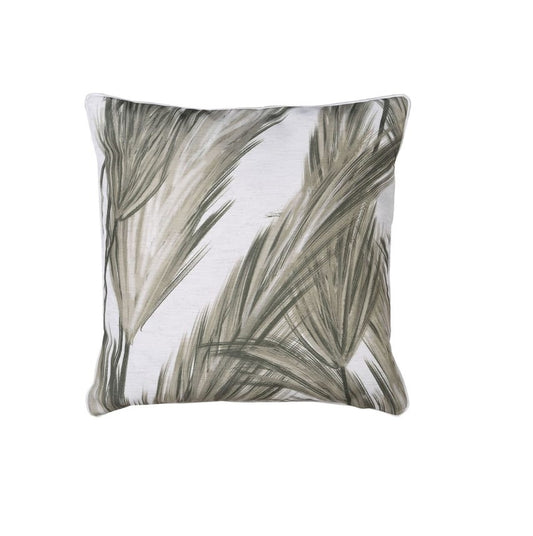 Green ferns cushion