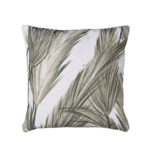 Green ferns cushion